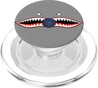 A-10 WARTHOG NOSE ART P40 P51 SHARK MOUTH TEETH THUNDERBOLT PopSockets PopGrip for MagSafe