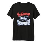 A-10 Warthog Thunderbolt BRRRT Military Jet Premium T-Shirt