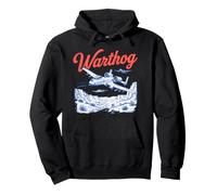 A-10 Warthog Thunderbolt BRRRT Military Jet Pullover Hoodie