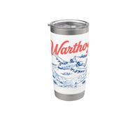 A-10 Warthog Thunderbolt BRRRT Military Jet Stainless Steel Insulated Tumbler