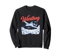 A-10 Warthog Thunderbolt BRRRT Military Jet Sweatshirt