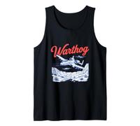 A-10 Warthog Thunderbolt BRRRT Military Jet Tank Top