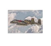 A-10 Warthog Thunderbolt Military Airplane Fighter Attack Plane (32) Posters Art Print Wall Photo Paint Poster Hanging Picture Family Decor 12x18inc
