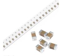 A 100pcs 1206 SMD Chip Multilayer Ceramic Capacitor 0.5pF - 10uF 10pF 100pF 1nF 10nF 15nF 100nF 0.1uF 1uF 2.2uF 4.7uF(1206_18PF)