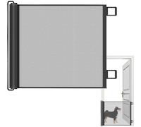 (A, 110cm) Retractable Mesh Gate For Pets, Kid Safety Automatic Retractable Isolation Net, Multifunctional Pet Supplies Gates, Adjustable For Stairs, Indoor,