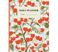 A 12-Month Undated Daily Schedule Organizer with To-Do List, Priorities, Notes & Time Blocking for Productivity: Daily Planner
