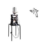 A-15 Mini Pneumatic Diaphragm Paint Pumps A-10/A-15/A-15B/A-20/A-26, Mini Air Operated Paint Pump Aluminum Alloy Diaphragm Pump(NO.6)