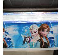 A 180x108cm Disposable PVC Table Cover Tablecloth Kids Party Elsa Anna Plus 59mm Its My Birthday Button Badge