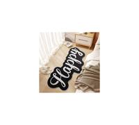 (A-2, 120X180cm47.2X70.8in) Irregular bedroom crystal velvet bedside blanket creative special-shaped cloakroom carpet under the bed floor mat letter