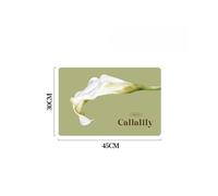 (A-2, 60X90cm 23.6X35.4in) Oil-proof drain pad, countertop with dishes, water cup control faucet, tea table, sink, coffee machine, suction pad, waterproof.