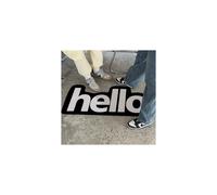 (A-3, 120X180cm47.2X70.8in) Irregular bedroom crystal velvet bedside blanket creative special-shaped cloakroom carpet under the bed floor mat letter