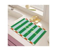 (A-3, 60X90cm 23.6X35.4in) Simple Kitchen Drain Mat Countertop Absorbent Mat Dish Storage Mat Coffee Machine Mat Wash Table Absorbent Tea Mat