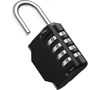 A 4-Digit Combination Lock Designed for Securing Outdoor Items Such As Gym Lockers, Toolboxes, Gates, Fences, Storage Units, Sports Lockers, and Cabinets