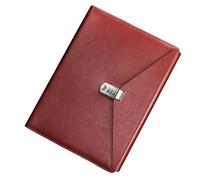 A 4 File Folders for Business Including Password Closure and PU Cover to Maintain Organized and Professional Workspaces Saleing Folders