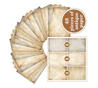 A 4 Friendly Recycled Printer Paper Set with Classical Aesthetic Double Side Printing Design for Creative Correspondence Double Sided Printer Paper