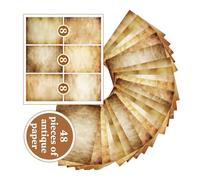 A 4 Friendly Recycled Printer Paper Set with Classical Aesthetic Double Side Printing Design for Creative Correspondence Double Sided Printer Paper