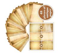 A 4 Friendly Recycled Printer Paper Set with Classical Aesthetic Double Side Printing Design for Creative Correspondence Double Sided Printer Paper