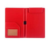 A 5 Small File Folder PU Leather Clipboard Memo Clipboard Bills Business Document Holders Office