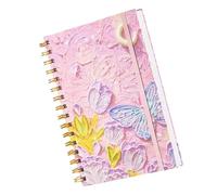 A 5 Spirals Notebook Lovely Journal Notebook Business Notepads Butterfly Travel Stationery Notepads