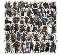 (A) 50pcs New Black Myth Wukong Journey To The West Decorative Graffiti Waterproof Sticker