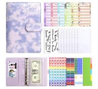 A 6 Budget Binder with Money Organiser Envelopes Budget Sheets Planner Rings Binder Financial Planner