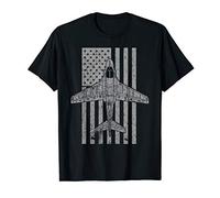 A-6 Intruder A6 Military Jet Airplane Vintage Flag T-Shirt