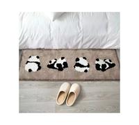 (A-7, 50X80cm 19.7X31.5in) Imitation cashmere bedside blanket, long bedroom ins style, high aesthetic value, no wash, dirt resistant bedroom floor mat