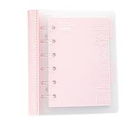 A 7 Detachable Notebook Paper Planner Interchangeable Page Removable Rings Binder Notebook Smooth Writing Design Flexible Refill Pages Planner