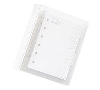 A 7 Detachable Notebook Paper Planner Interchangeable Page Removable Rings Binder Notebook Smooth Writing Design Flexible Refill Pages Planner