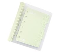 A 7 Detachable Notebook Paper Planner Interchangeable Page Removable Rings Binder Smooth Writing Design Refill Able Planner Journal