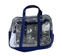 A 70 Pockets for Storing Toiletries, Toiletry Bag, Shoe Storage, Safety Glasses, Swimsuit, Beach Bag, Shoulder Strap For Bags Short, navy, standard size