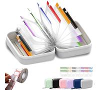 A 8 Waterproof Pill Pouch Set & Organizer, 14 Reusable Daily Pill Pouches for Travel with Labels, Portable Case for Home Use, Cash Storage Case & Jewelry (Grey)