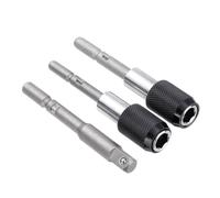 (A: 801 batch head self-locking post (HP-G801-5H)) Electric Screw Rod 801/802 Batch Head Socket Rod Electric Screwdriver Netic Self-Locking Adapter Rod Electric Bit Change Wind Bit Socket Extension