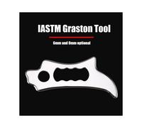 (a-8mm) Thickness 6mm 8mm IASTM Graston Therapy Tool Muscle Physiotherapy Fascia Myofascial Release Spatula Contour Scraper Chiropractic
