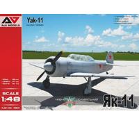 A&A Model kit 4801 1:48th scale Yak-11 Military Trainer