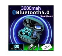 (a-A) TWS Bluetooth Earphones Wireless Headphones Wireless Waterproof Sport Headset EarPods Noise Reduction Earbuds with Microphones