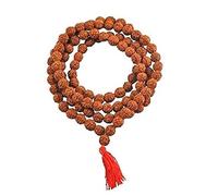 A AARITTO Rudraksha Mala || For Protection, Meditation & Yoga || 108 Beads Panchmukhi Japa Mala AAA Grade 5 Mukhi || Pack of 1