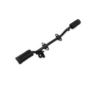 A ABSOPRO 1 Set 12mm Metal Motorcycle Kickstand Front Foot Pegs Pedal Black Item Replacement