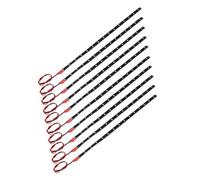 A ABSOPRO 10 Pcs Universal LED Strip Light 12V for Car Motorcycle Red Light Item Replacement