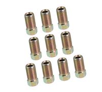 A ABSOPRO 10pcs Motorcycle Brake Line Tube Fittings 3/8 x 24 UNF for 3/16" Item Replacement