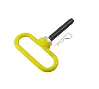 A ABSOPRO 1pcs 5"-3.5" Magnetic Trailer Towing Hitch Clips Pins Yellow Item Replacement
