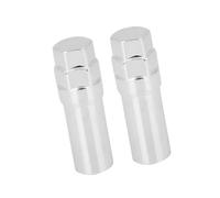 A ABSOPRO 2 Pcs Chrome 7 Spline Wheel Lug Nut Drive Tuner Key Tool Lock 16mm Item Replacement