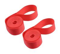 A ABSOPRO 29" Bike Wheel Rim Strip Rim Tape Inner Tube Band PVC Red (Set of 2)