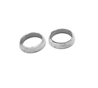 A ABSOPRO 2pcs 60mm Car Exhaust Pipe Header Manifold Downpipe Donut Gasket Item Replacement
