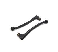 A ABSOPRO 2Pcs Black Aluminum Alloy Motorcycle Left Brake Clutch Handle Lever for CG125 Item Replacement