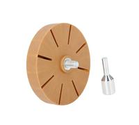 A ABSOPRO 3.5" Car Rubber Eraser Wheel Decal Removal with Drill Adaptor