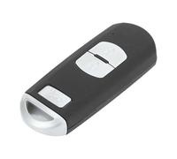 A ABSOPRO 3 Buttons Key Shell Case Keyless Entry Remote Key Fob Replacement Case for Mazda 3 2009-2012