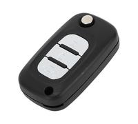 A ABSOPRO 3 Buttons Key Shell Case Keyless Entry Remote Key Fob Replacement Case for Renault Clio