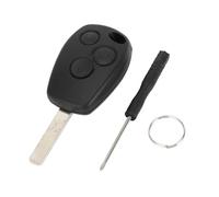 A ABSOPRO 3 Buttons Key Shell Case Keyless Entry Remote Key Fob Replacement Case for Renault for Dacia