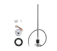 A ABSOPRO 380mm Fuel Sending Unit and Gauge Kit 15" for Boat Vehicle Truck RV Fuel Sending Unit Marine Fuel Sender Unit